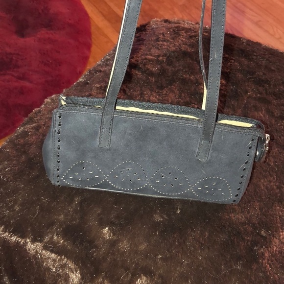 Mondani Black Bag Like New , Holds Phone Card Case , Compact Etc - Picture 2 of 10